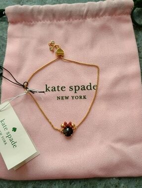 Disney x Kate Spade Minnie Mouse Slider Bracelet Jet Multi